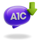 Downward arrow on A1C bubble indicating reduction